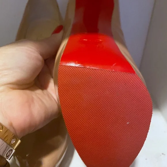 Loubutini beige heels in perfect condition - Picture 7 of 13